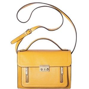 Yellow crossbody bag
